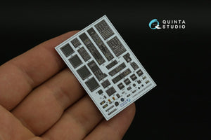 Quinta Studio QD+35106 AH-64D 3D-Printed &amp;amp; colored Interior on decal paper (Takom) (with 3D-printed resin parts) 1/35 – Bild 12