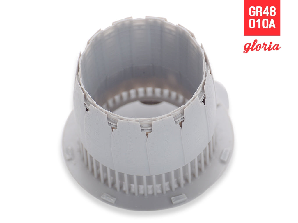 Gloria GR48010A F-14B/D F110-GE-400 Exhaust Nozzle &amp;amp; Afterburner OPEN TAMIYA/GWH 1/48 – Bild 5