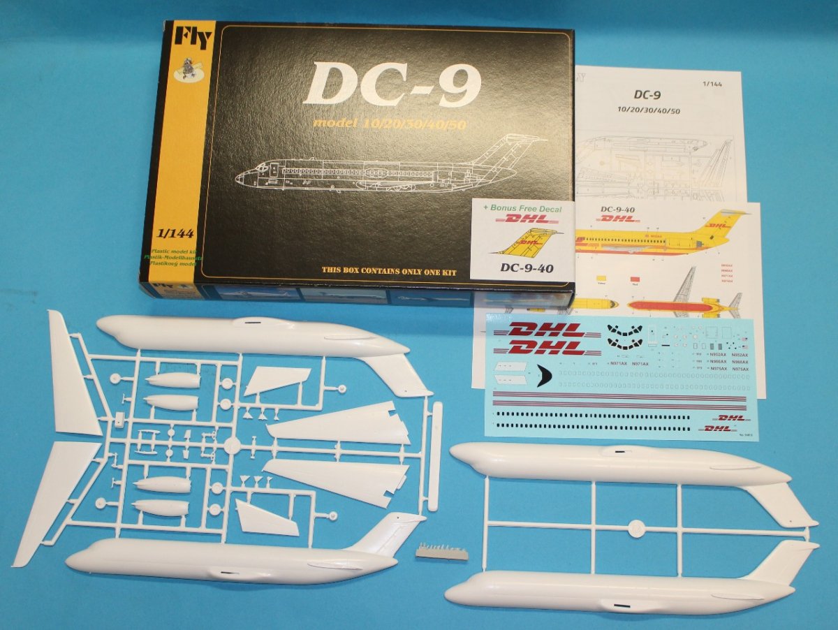 Fly 14412 DC 9-40 DHL 1/144 – imagen 2