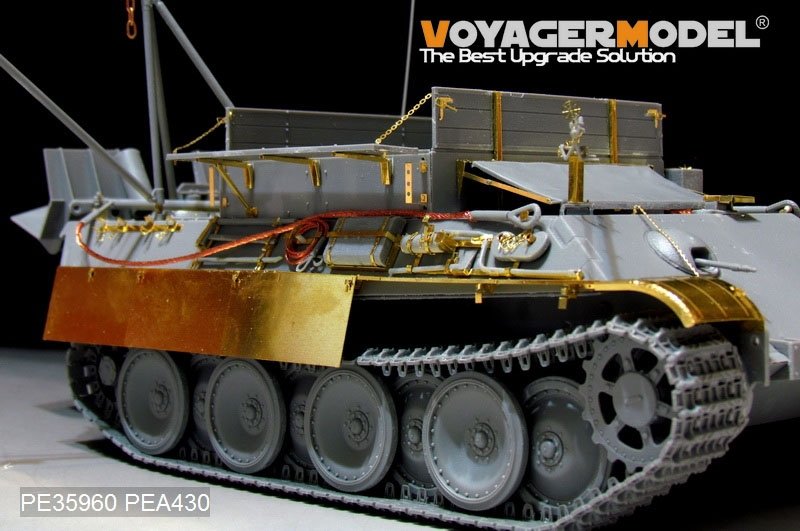 Voyager Model PE35960 WWII German Bergepanther Ausf.G Basic For TAKOM 2107 1/35 – image 11