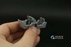 Quinta Studio QDS-48374 F/A-18F early 3D-Printed &amp;amp; colored Interior on decal paper (Hobby Boss) (small version) 1/48 – Bild 11