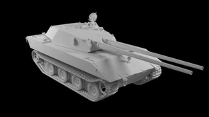 Modelcollect UA-35028 First of War, German E100 super havy tank, Ausf.G. 105mm twin guns 1/35 – obrázek 3