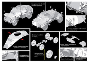 Dragon 7446 Sd.Kfz.260 Kleine Panzerfunkwagen 1/72 – image 3
