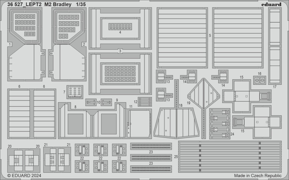Eduard 36527 M2 Bradley MAGIC FACTORY 1/35 – image 2