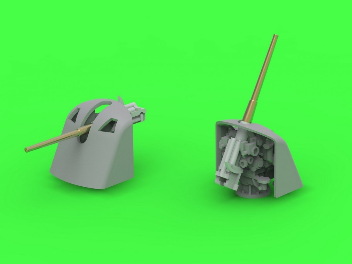 Master SM-350-112 German 8.8cm/45 (3.46in) Flak L/45 1/350