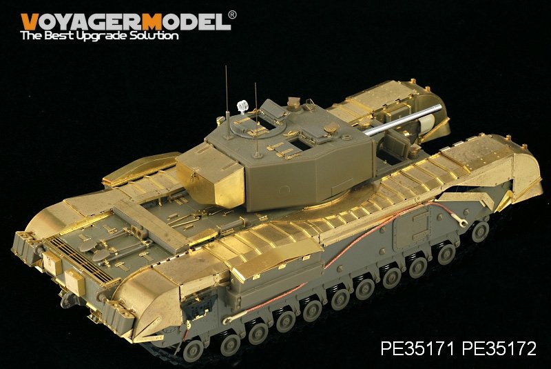 Voyager Model PE35172 WWII British Churchill Mk.III Infantry Tank Fenders for AFV CLUB 35153 1/35 – zdjęcie 6