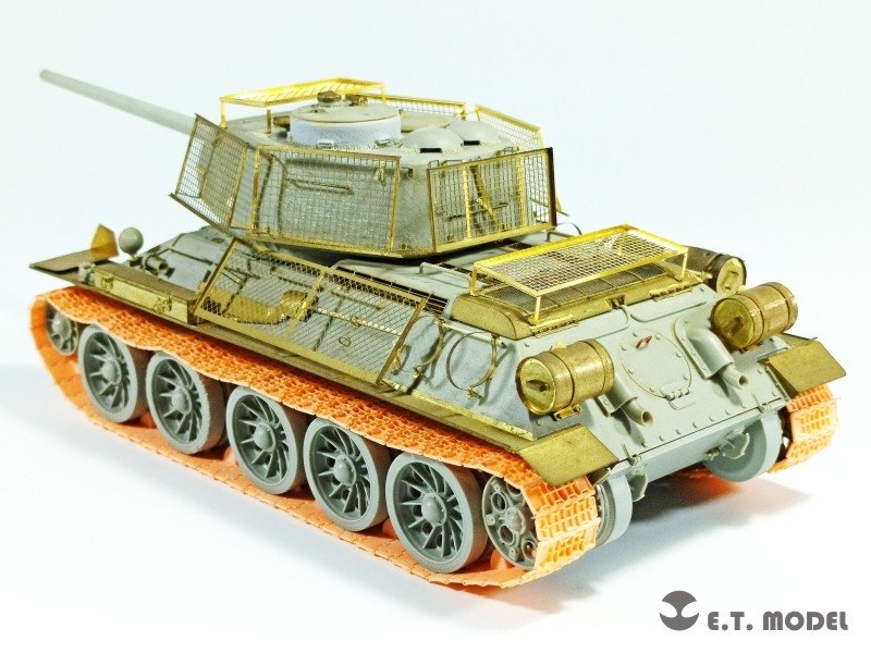 ET Model P35-017 Soviet T-34 500mm Width Cast Links（Type 1942）Workable Track ( 3D Printed ) 1/35 – Bild 4