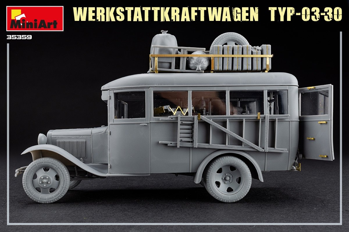 MiniArt 35359 WERKSTATTKRAFTWAGEN TYP-03-30 1/35 – zdjęcie 11