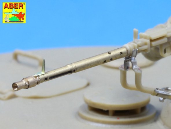 Aber 35L-098 Set of 2 barrels for German tank machine gun MG 34 with Panzermantel 1/35 – image 5