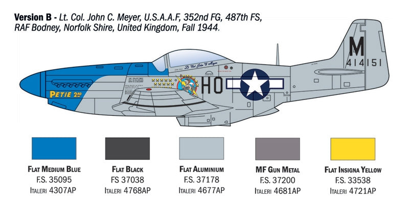 Italeri 1484 P-51D Mustang Aces 1/72 – image 4