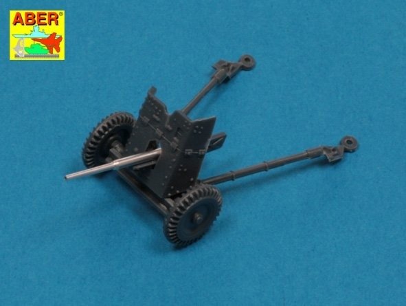 Aber 72L-57 Lufa 37mm do niemieckiej armaty p/p Pak 35/36 – wczesna / German 37mm Barrel for Pak 35/36 Early 1/72 – zdjęcie 8