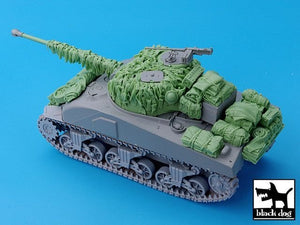 Black Dog T35028 British Sherman Firefly hessian tape camo net 1/35 – Bild 4