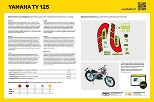 Heller 80902 Yamaha TY 125 1/8 – obrázek 3