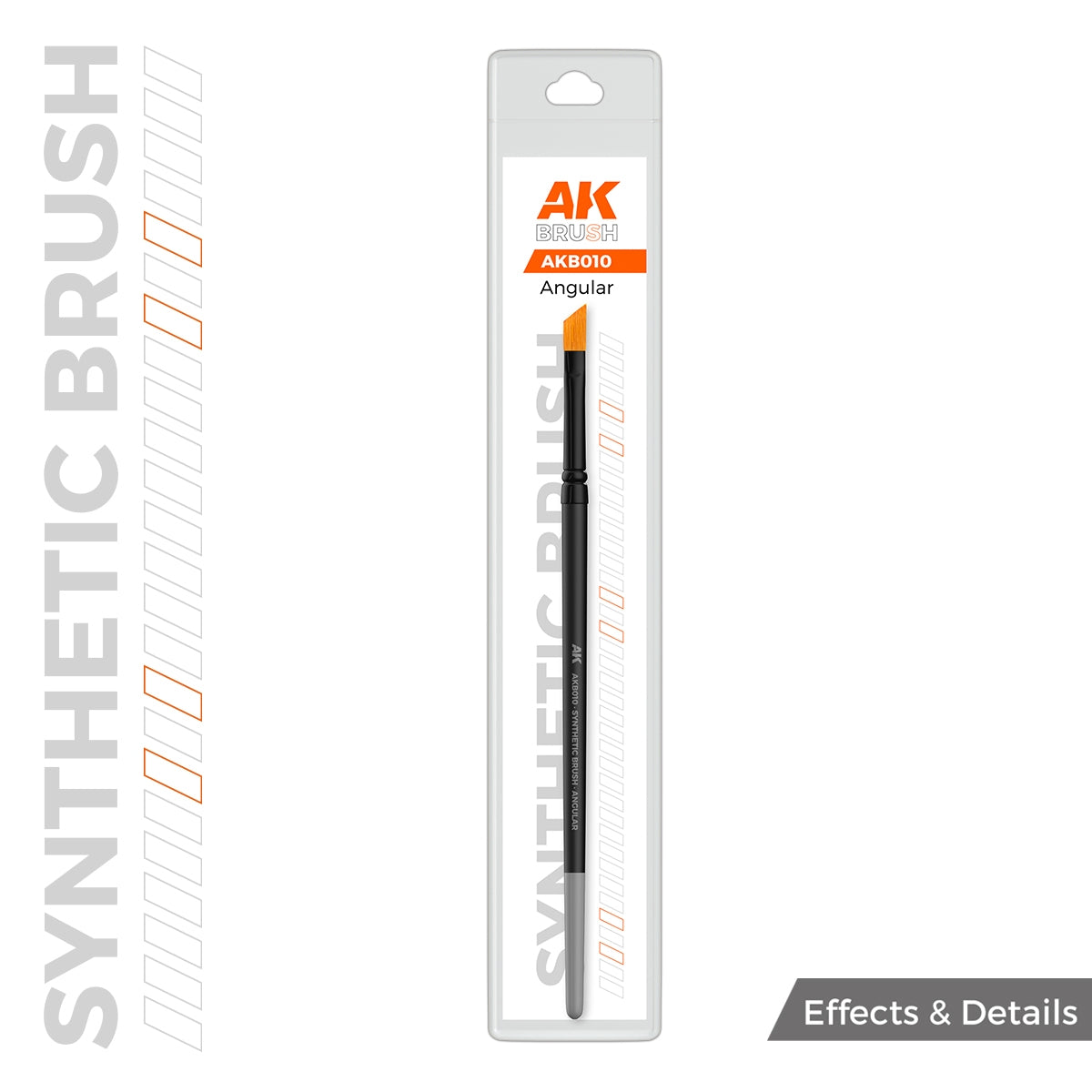 AK Interactive AKB010 AK SYNTHETIC BRUSH – ANGULAR – Bild 2