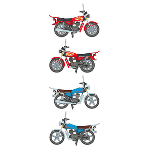 AK Interactive AK35027 CG125 JAPANESE MOTORCYCLE 1/35 – obrázek 6