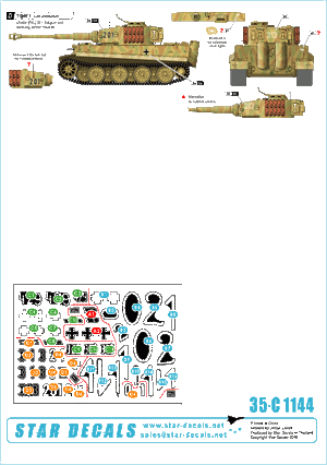 Star Decals 35-C1144 German Funklenk (Fkl) Panzers #2.1/35 – image 2