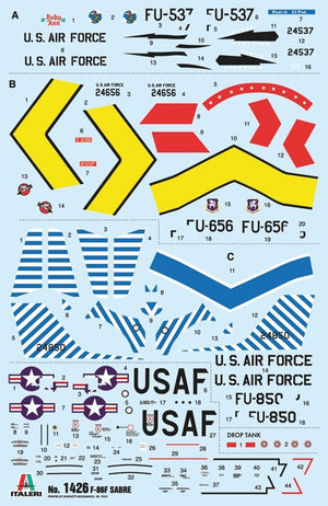 Italeri 1426 F-86F Sabre 1/72 – imagen 3
