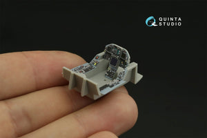 Quinta Studio QD48278 F/A-18А++ 3D-Printed &amp;amp; colored Interior on decal paper (HobbyBoss) 1/48 – image 9