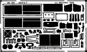 Eduard 35105 Sd. Kfz.7 1/35 Tamiya – imagen 2