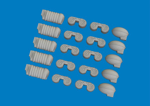 Eduard 672401 MG 15 magazines &amp;amp; case catchers PRINT 1/72 – obrázek 3