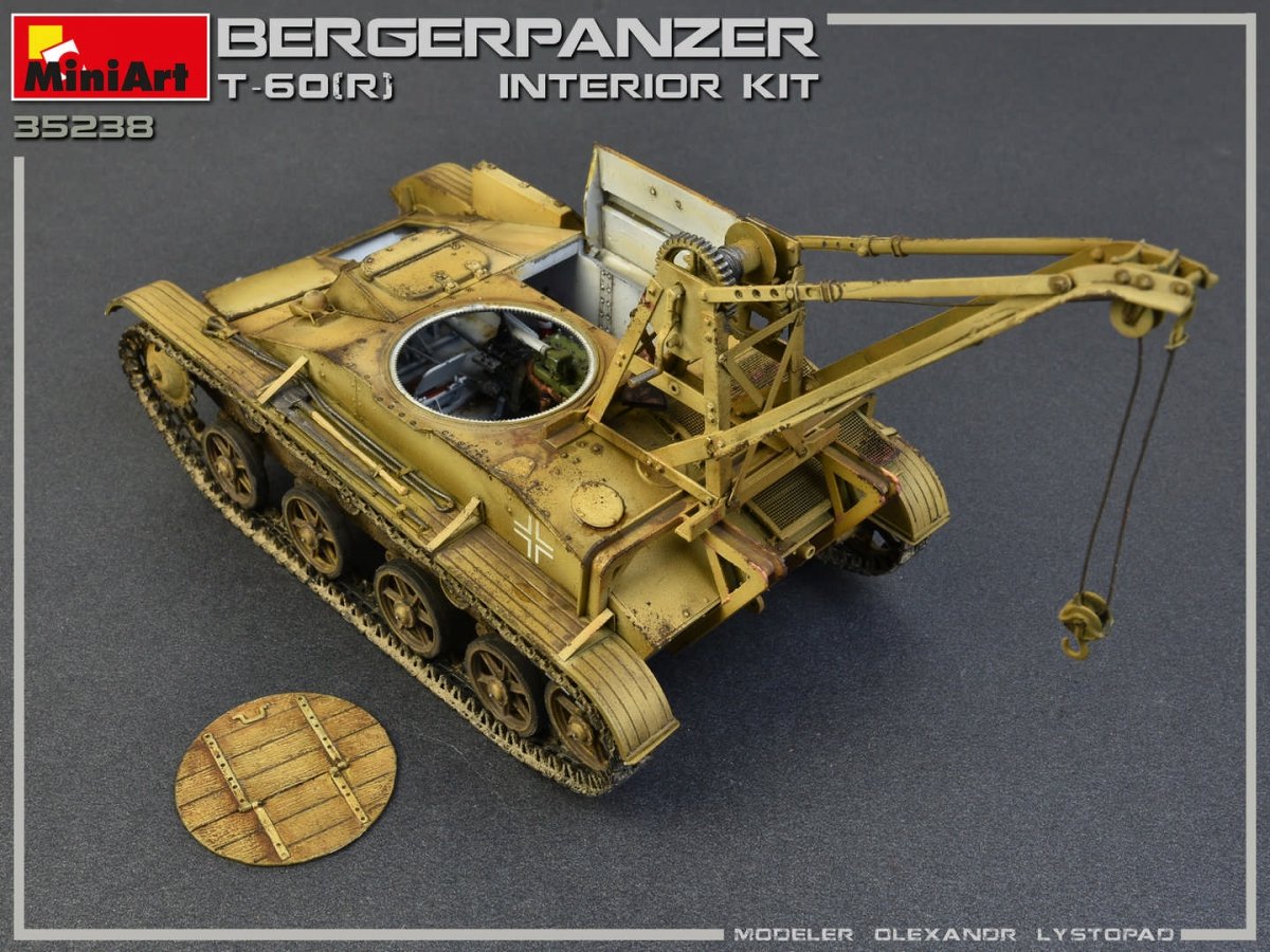 MiniArt 35238 BERGEPANZER T-60 ( r ) INTERIOR KIT 1/35 – imagen 8