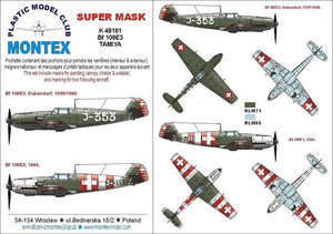 Montex K48161 Bf 109E3 (Swiss) 1/48