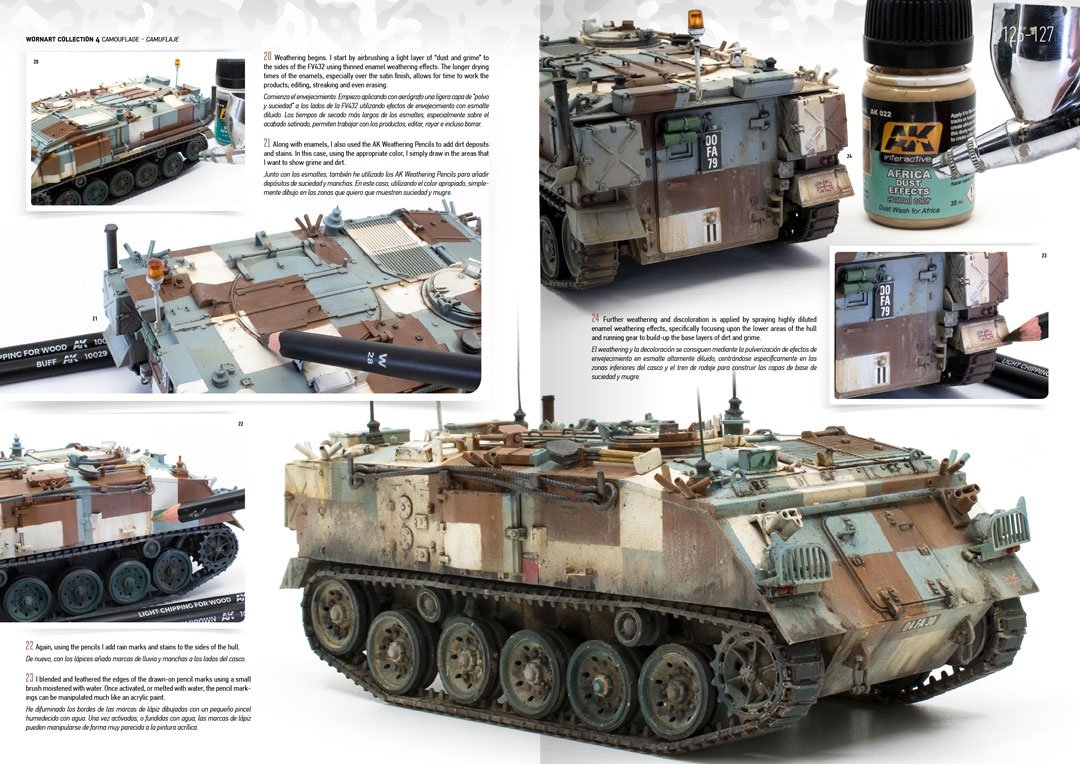 AK Interactive AK4906 WORN ART COLLECTION ISSUE 04 – CAMOUFLAGE – image 9