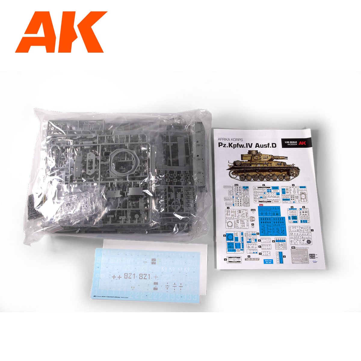 AK Interactive AK35504 PZ.KPFW.IV AUSF.D AFRIKA KORPS 1/35 – image 5