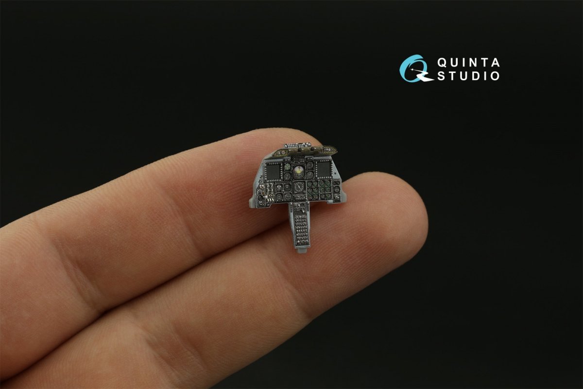 Quinta Studio QDS-48361 A-10C 3D-Printed &amp;amp; colored Interior on decal paper (Hobby Boss) (Small version) 1/48 – image 9