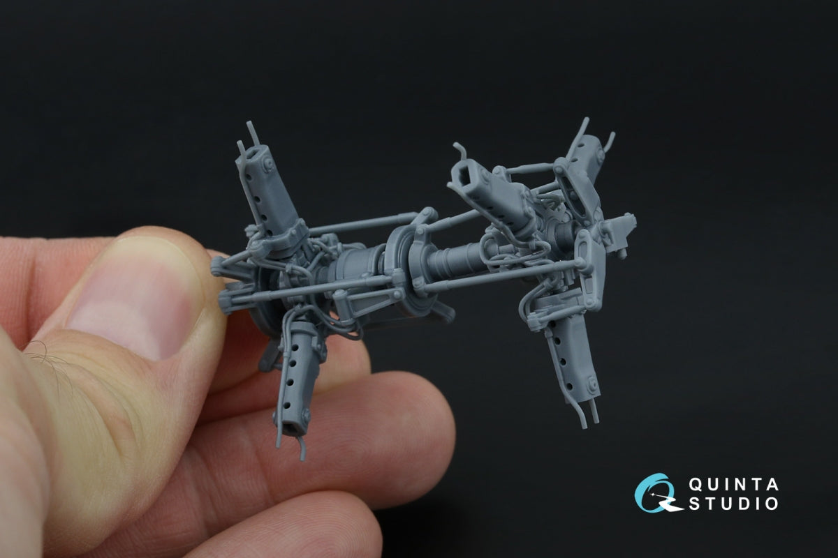 Quinta Studio QT48026 Ka-52 Rotor Hub (Zvezda) 1/48 – image 5