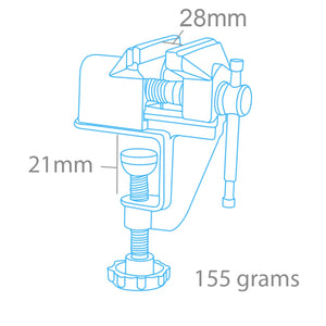Modelcraft PVC7002 Mini Bench Vice – Bild 2