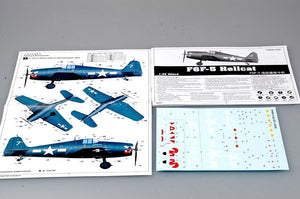 Trumpeter 02257 Grumman F6F-5 Hellcat 1/32 – Bild 4