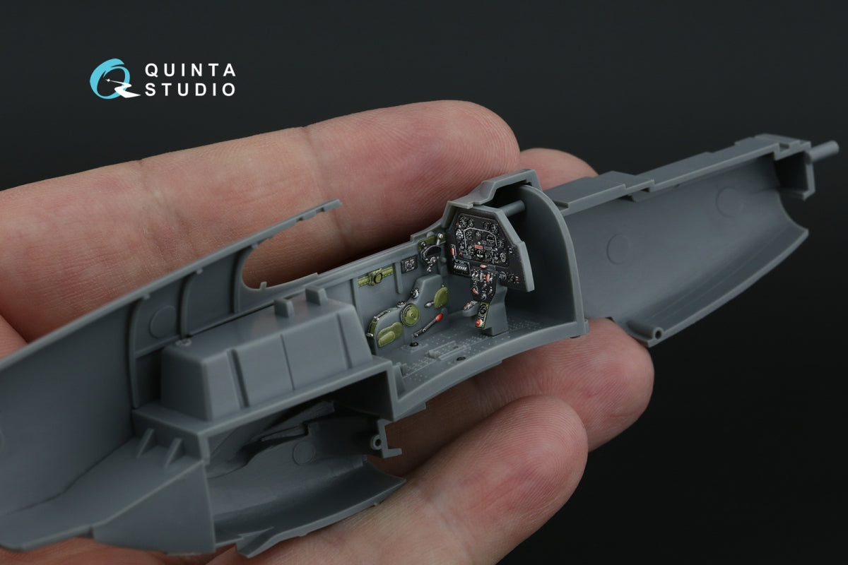 Quinta Studio QD48482 P-51B/C (Late) 3D-Printed colored Interior on decal paper (Tamiya) 1/48 – obrázek 8