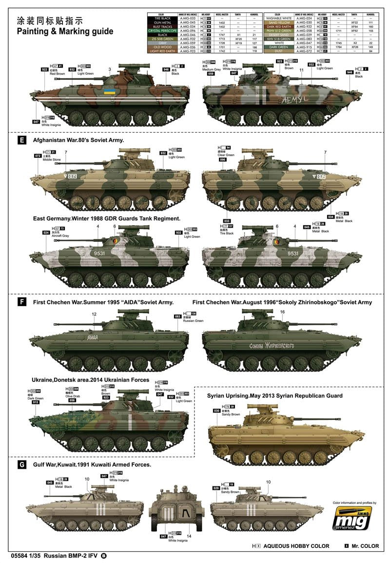 Trumpeter 05584 Russian BMP-2 IFV 1/35 – image 2