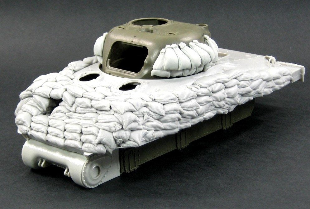 Panzer Art RE35-139 Heavy sand armor for M4A1 tank (Early hull) 1/35 – imagen 5