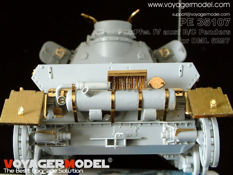 Voyager Model PE35107 Pz.kPfw. IV Ausf B/C (For DRAGON 6297) 1/35 – image 6