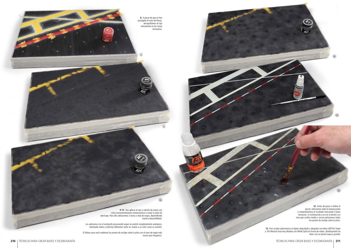 AK Interactive AK648 TECHNIQUES FOR CREATING BASES AND SCENOGRAPHY (EN) – imagen 12