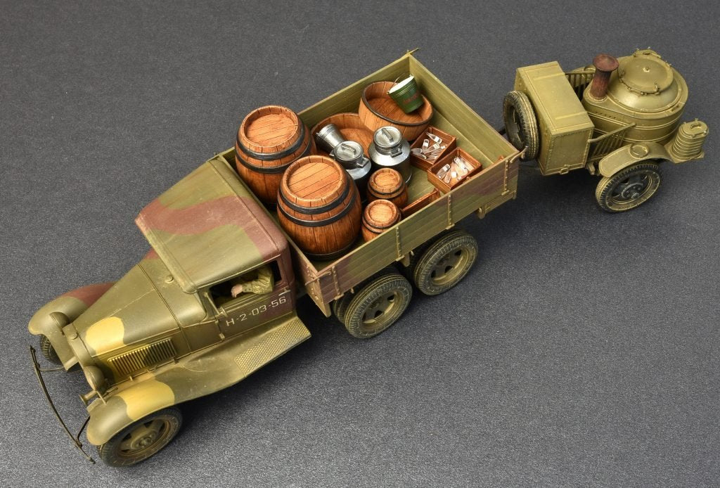 MiniArt 35257 SOVIET 2t TRUCK AAA TYPE w/FIELD KITCHEN 1/35 – imagen 3