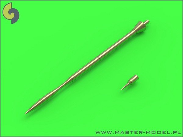 Master AM-48-077 IAI Kfir - Pitot Tube &amp;amp; Angle Of Attack probe (1/48)