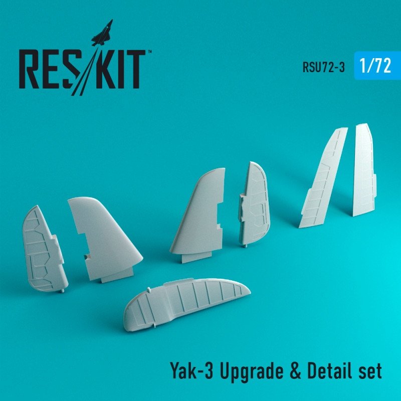 RESKIT RSU72-0003 Yak-3 Upgrade &amp; Detail set for Zvezda 1/72