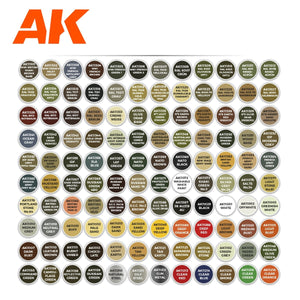 AK Interactive AK11705 THE BEST 120 COLORS FOR AFV – immagine 2