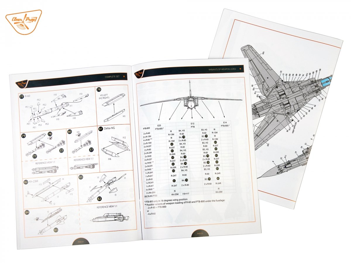 Clear Prop! CP72030 MiG-23MLA Flogger-G EXPERT KIT 1/72 – image 52
