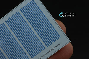 Quinta Studio QP48004 Blue rib tapes for Fokker Dr.(F)ID.VII 1/48 – immagine 10