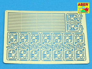 Aber 35A070 German jerry cans (for Tamiya kit no. 186) (1/35)