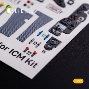 KELIK K32019 CR.42 LW - Interior 3D Decal for ICM kit 1/32 – Bild 7