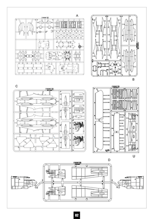 Modelcollect UA72212 USAF B-52 Stratofortress strategic Bomber new version 1/72 – image 2