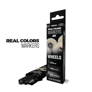 AK Interactive RCM102 WHEELS – RC MARKERS SET RCM033 RCM001 RCM011 – immagine 2