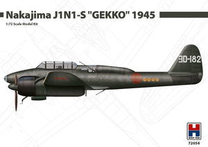 Hobby 2000 72054 Nakajima J1N1-S &amp;quot;GEKKO&amp;quot; 1945 (FUJIMI + CARTOGRAF) 1/72