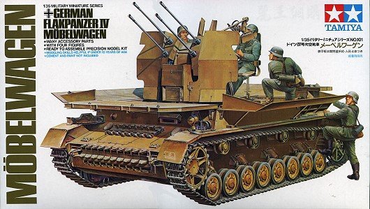 Tamiya 35101 Flakpanzer IV Mobelwagen 1/35