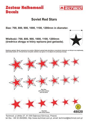 Techmod 48020 - Soviet Red Stars WWII 1/48 – image 2